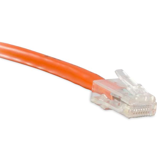 Enet Enet Cat5E Orange 1 Foot Non-Booted (No Boot) (Utp) High-Quality C5E-OR-NB-1-ENC